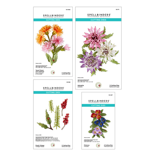 Spellbinders Serenity Garden Die Bundle from the Serenity Garden Collection by Susan Tierney-Cockburn