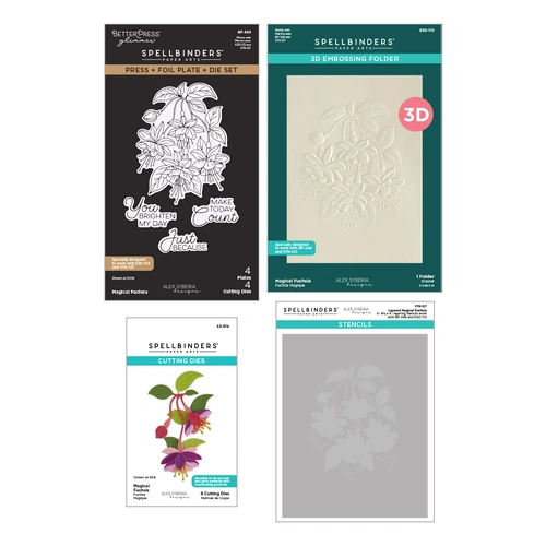 Spellbinders Magical Fuchsia I Want It All! Bundle from the Magical Fuchsia Collection by Alex Syberia Designs