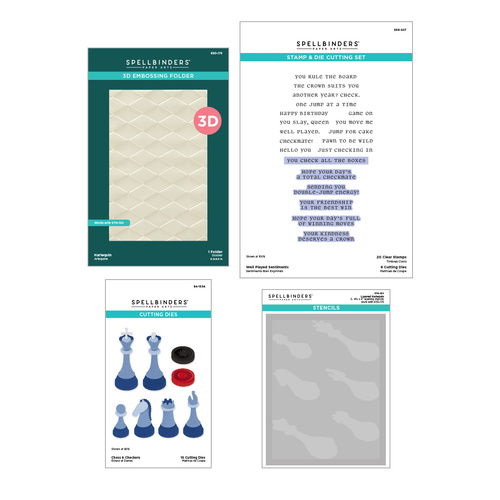 Spellbinders Checkmate I Want It All! Bundle