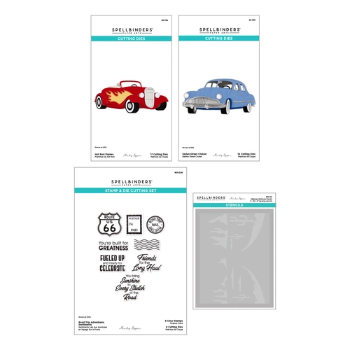 Spellbinders Classic Road Legends 2.0 I Want It All! Bundle by Mindy Eggen