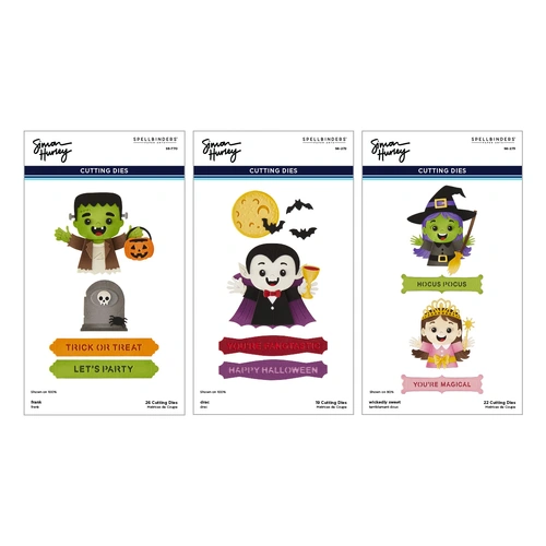Spellbinders Halloween Hugs Die Bundle from the Halloween Hugs Collection by Simon Hurley
