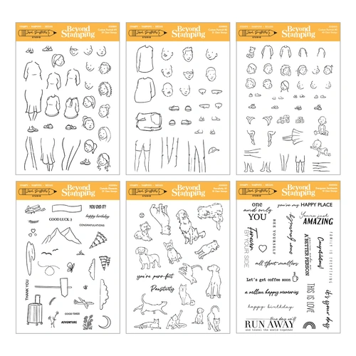 Spellbinders Beyond Stamping Custom Portrait I Want It All! Bundle by Josh Griffiths Studio