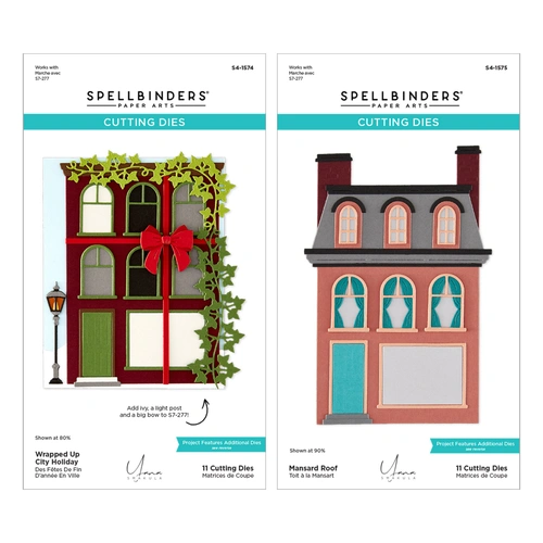 Spellbinders Christmas City Holiday Die Bundle from the Christmas City Holiday Collection by Yana Smakula