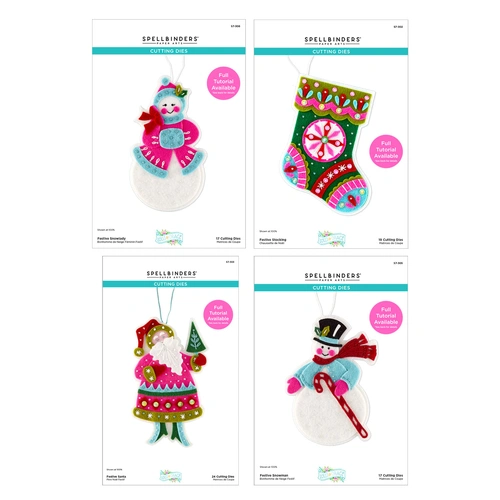 Spellbinders Festive Felt Christmas I Want It All! Bundle by Lolli & Grace