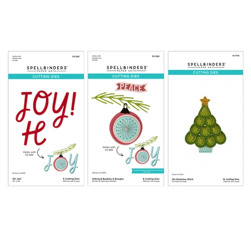 Spellbinders Oh Christmas Stitch I Want It All! Bundle