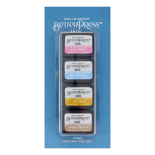 Spellbinders BetterPress Nature Tones Mini Ink Set