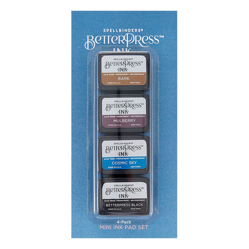 Spellbinders BetterPress Regal Tones Mini Ink Set