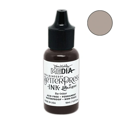 Dina Wakley MEdia Betterpress Reinker - Elephant