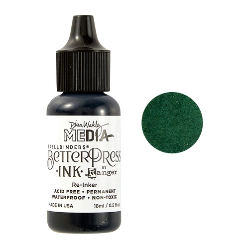 Dina Wakley MEdia Betterpress Reinker - Fir 