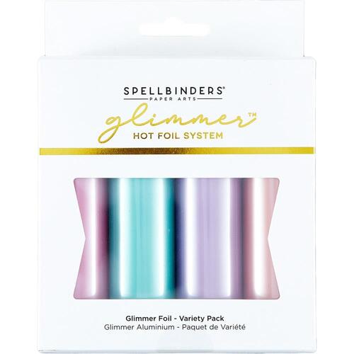 Spellbinders Satin Pastels Glimmer Hot Foil Variety Pack