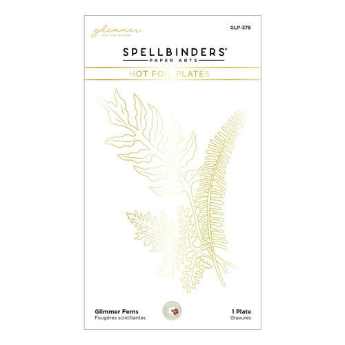 Spellbinders Glimmer Ferns Glimmer Hot Foil Plate
