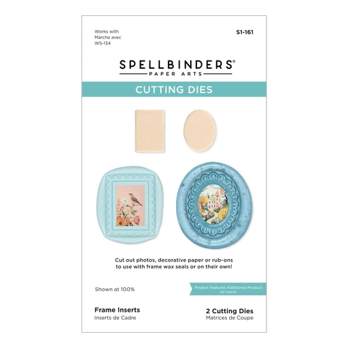 Spellbinders Frame Inserts Etched Dies from the Holiday Magic Collection