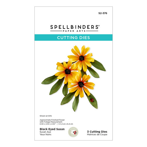 Spellbinders Black Eyed Susan Etched Dies