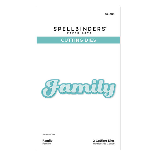 Spellbinders Family Etched Dies from the Storytelling by Spellbinders Collection