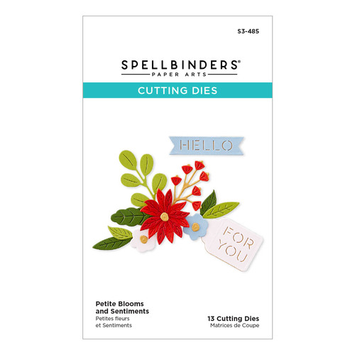 Spellbinders Petite Blooms and Sentiments Dies