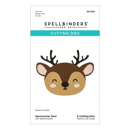 Spellbinders Spectacular Deer Etched Dies from the Spectacular Christmas Collection