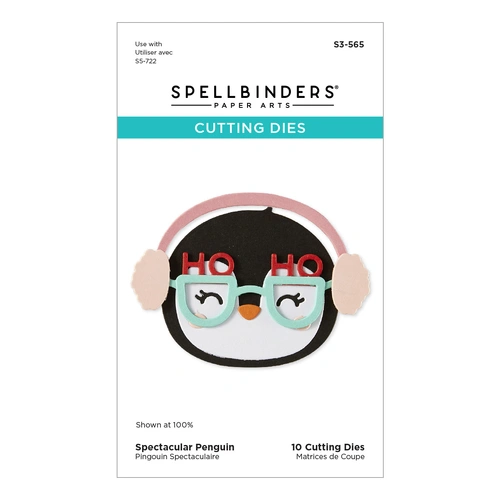Spellbinders Spectacular Penguin Etched Dies from the Spectacular Christmas Collection