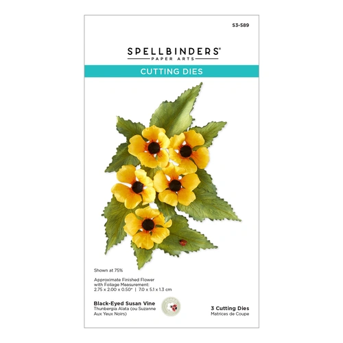 Spellbinders Black-Eyed Susan Vine Etched Dies from the Cottage Garden Collection by Susan Tierney-Cockburn