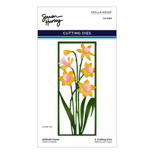 Simon Hurley Daffodil Frame Etched Dies