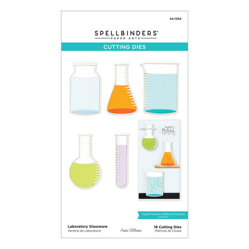 Spellbinders Laboratory Glassware Etched Dies from the Propagation Garden Collection by Annie Williams