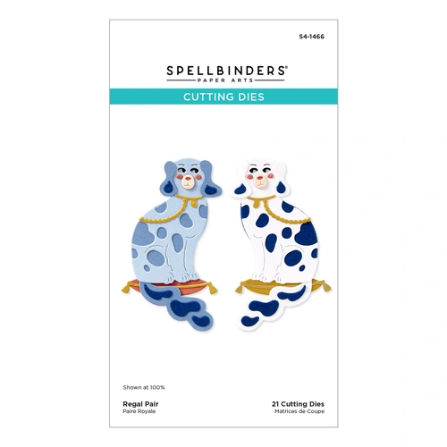 Spellbinders Regal Pair Etched Dies from the Regal Reflections Collection