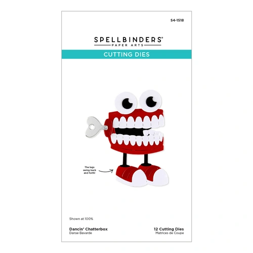 Spellbinders Dancin' Chatterbox Etched Dies From the Aged to Perfection Collection