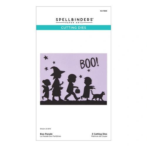 Spellbinders Boo Parade Etched Dies from the Midnight Mischief Collection