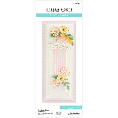 Spellbinders Postage Edge Slimlines Die