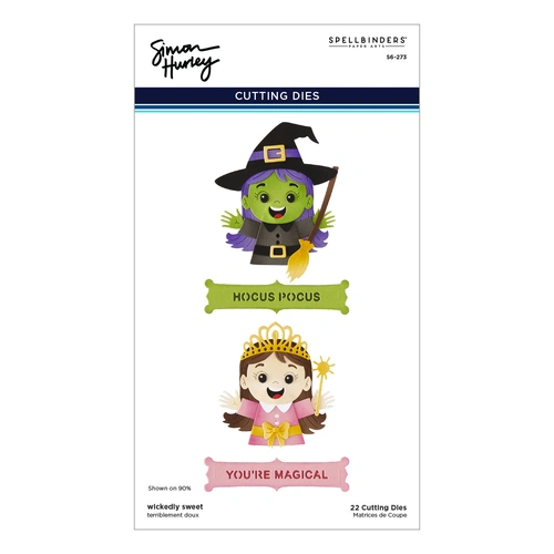 Spellbinders Wickedly Sweet Etched Dies from the Halloween Hugs Collection by Simon Hurley