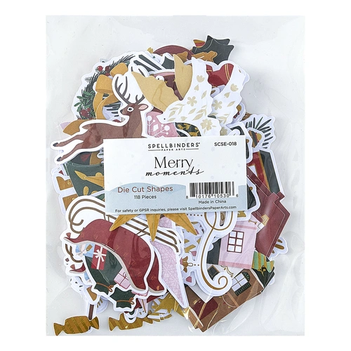 Spellbinders Merry Moments Die Cut Shapes from the Merry Moments Collection