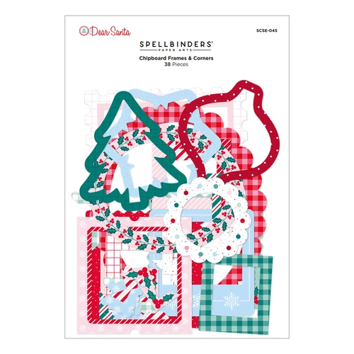 Spellbinders Dear Santa Die Cut Ephemera from the Dear Santa Collection
