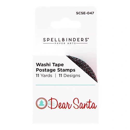 Spellbinders Dear Santa Postage Stamp Washi Tape from the Dear Santa Collection