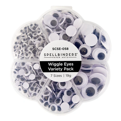 Spellbinders Wiggle Eyes Variety Pack