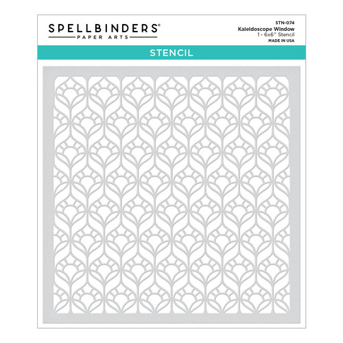 Spellbinders Kaleidoscope Window Stencil