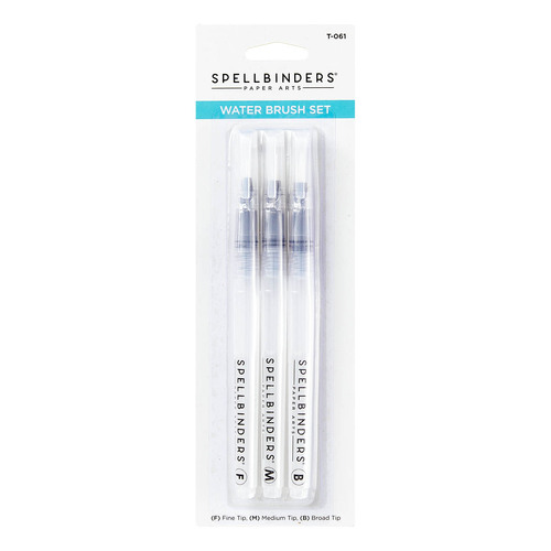 Spellbinders Water Brush Set - 3 Pack