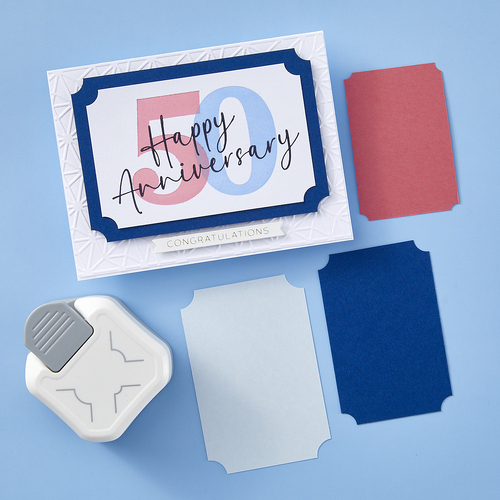 Spellbinders 3-in-1 Notched Corner Punch