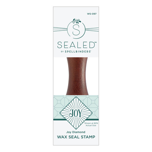 Spellbinders Joy Diamond Wax Seal Stamp