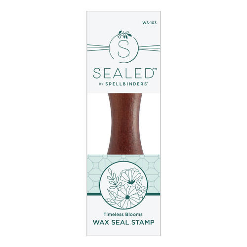Spellbinders Timeless Blooms Wax Seal Stamp