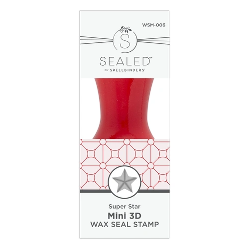 Spellbinders Super Star Mini 3D Wax Seal from the Holiday Magic Collection