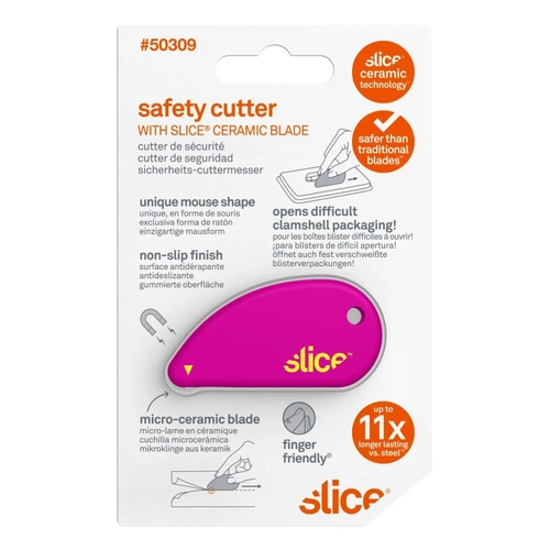 Slice Safety Cutter - Fuschia