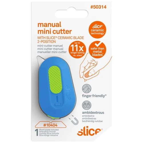 Slice Manual Mini Cutter - Blue