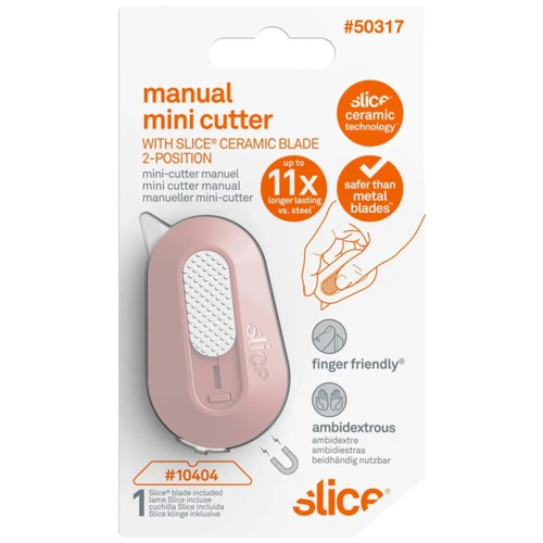 Slice Manual Mini Cutter - Dusty Rose