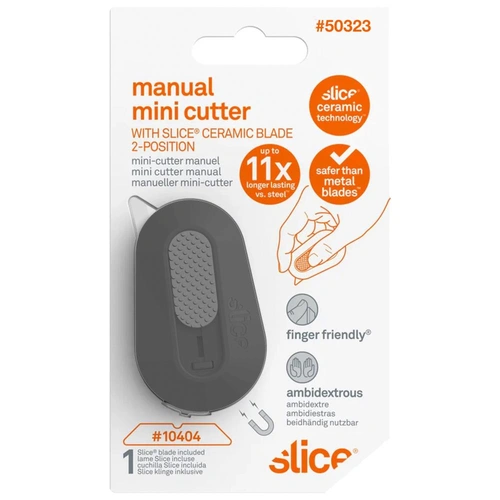 Slice Manual Mini Cutter - Millenial Gray