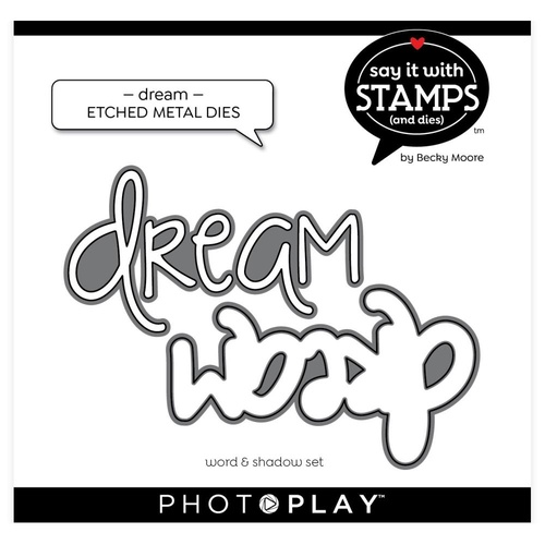 PhotoPlay Paper Say It With Stamps Die Dream