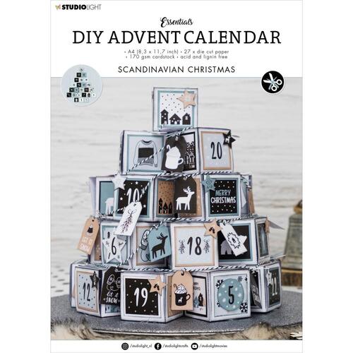 Studio Light Essentials Scandinavian Christmas DIY Advent Calendar