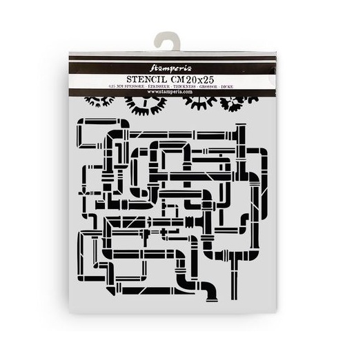 Stamperia Gardens of Time - Tubes Stencil
