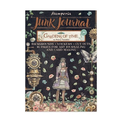 Stamperia Gardens of Time - Junk Journal