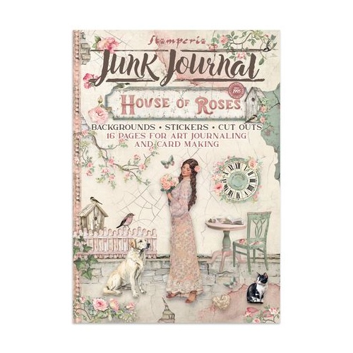 Stamperia House of Roses - Junk Journal