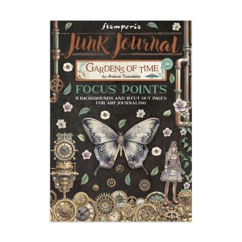 Stamperia Gardens of Time - Junk Journal : Focus Points