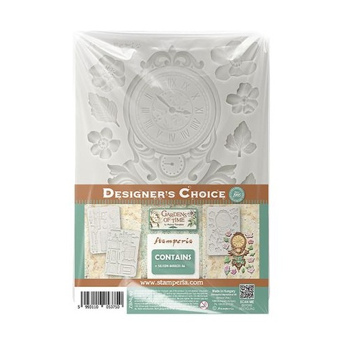 Stamperia Gardens of Time - Silicon Moulds Bundle